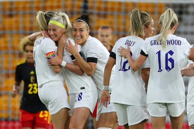 England women's manager Sarina Wiegman believes her side are in a 