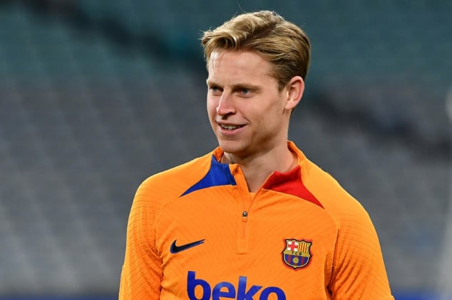 Barcelona president Joan Laporta said Wednesday that Dutch midfielder Frenkie de Jong is not for sale despite rumours of a departure to the Premier League.