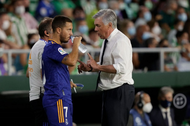 Ancelotti confirms new role for Hazard at R.Madrid