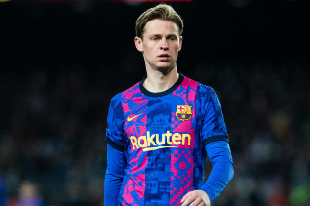De Jong's rumored transfer blocked by unpaid wages
