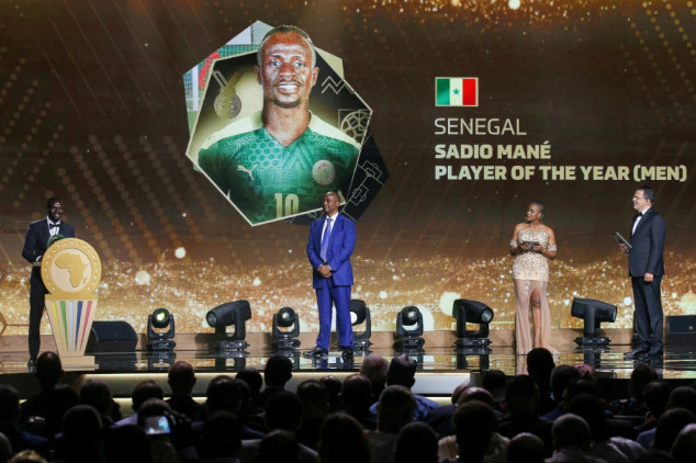 Sadio Mané é eleito melhor jogador africano do ano pela segunda vez