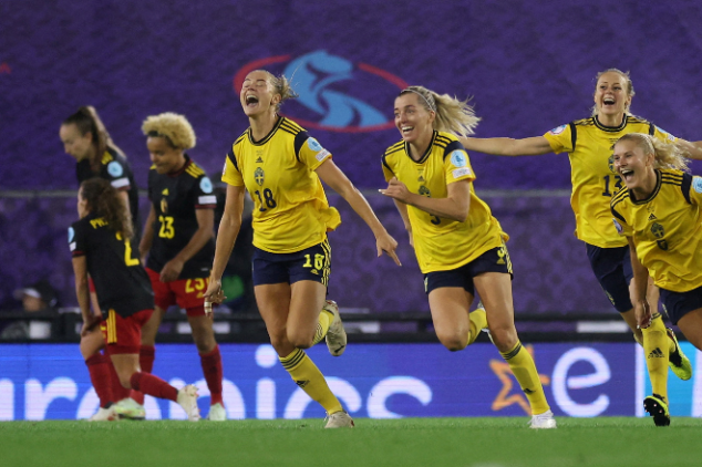 WATCH: Sweden hit 92nd minute winner vs Belgium