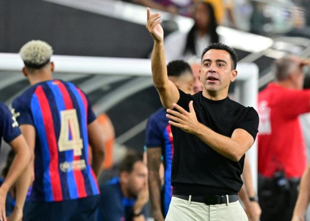El entrenador Xavi Hernández se felicitó por la imagen ofrecida por el Barcelona la noche del sábado en el triunfo 1-0 ante el Real Madrid en el amistoso en Las Vegas (Estados Unidos) y consideró que el 