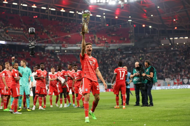 Bayern clinch 10th successive German Super Cup