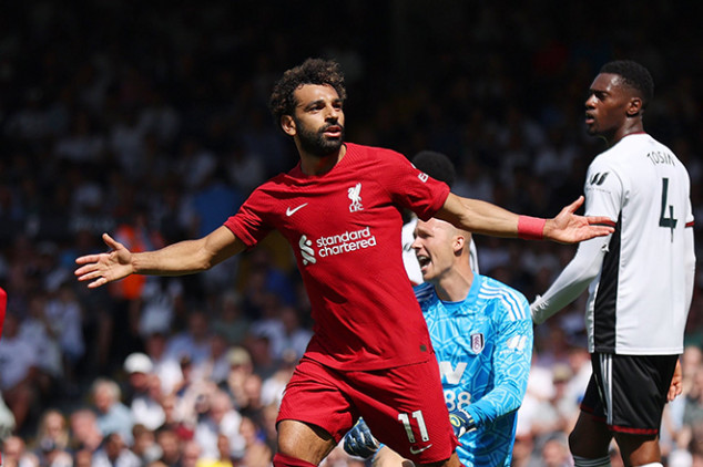 Salah sets EPL records in opener vs Fulham