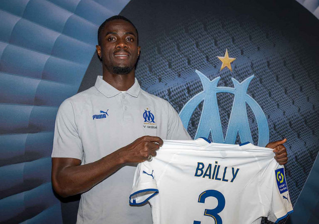 Bailly completes move to Olympique Marseille