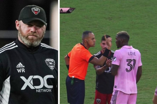 Rooney subs off DC United player over racism row