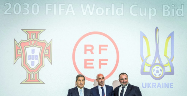 European football 'united' as Ukraine added to Spain, Portugal 2030 World Cup bid